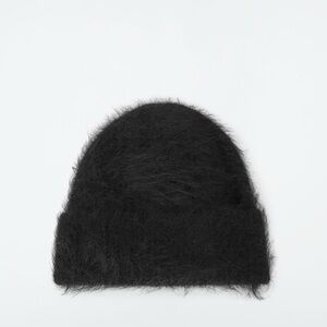 COS Ribbed Mohair Beanie